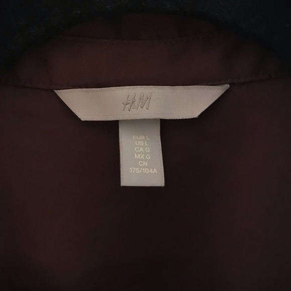 Chocolate Brown Silky Blouse - Picture 3 of 3